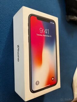 Krabica na iphone X 64gb
