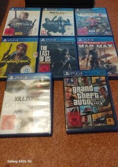 Predám hry na PS4