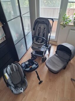 Cybex Priam Platinum 3-kombinácia + základňa do auta