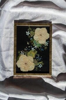 Kvetinové obrazy home made