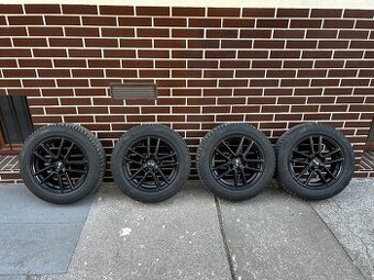 Sada ciernych Aludiskov 16” a Zimné pneumatiky 205/60 r16 ;