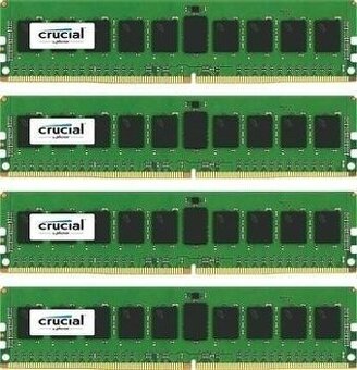 32GB Crucial RAM pamať 4x8GB DDR3 1600 MHz CL11