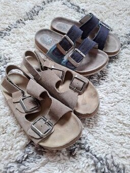 ZARA celokožené sandále veľ. 30 a dreváky