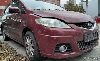 Mazda 5 2.0 Diesel 2007 predám DVERE, MOTOR RF, PREVODOVKA a