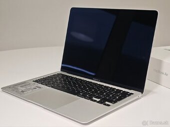 Apple MacBook Air M1 (2020) 8GB SSD 256GB Silver - TOP stav
