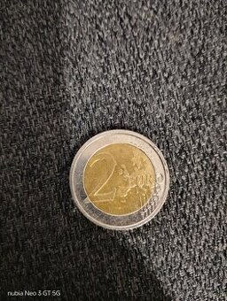 Predam 2€ mincu ročník 2011 pre zberateľov