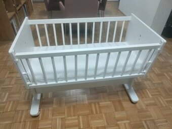 Detská kolíska biela