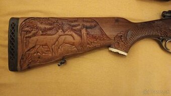 Guľovnica 7X57 s puškohľadom