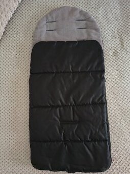 Čiernosivý fusak do kočíka