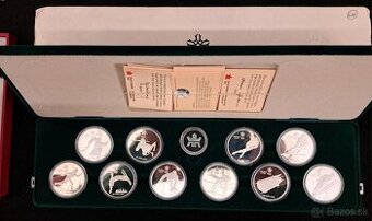 Olympiada Calgary 1988 investicne striebro 10oz