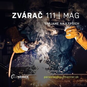 ZVÁRAČ 111 | MAG | NEMECKO - SAARBRÜCKEN, GUZMÄNNER s.r.o.