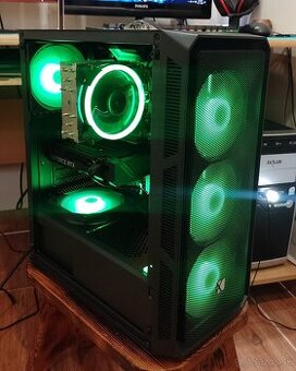 Herný výkonný PC–R5 5500+RTX 4060 Ti+32GB RAM+NVMe+WIN11