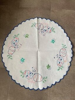 Veľkonočný okrúhly obrus