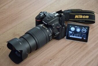 Nikon D5500 - 18-105 AF VR objektiv - wifi - dotyk. displej