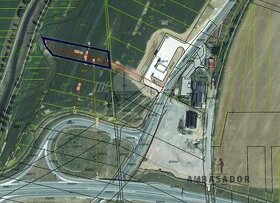 Viditeľný investičný pozemok pri R1 - 1