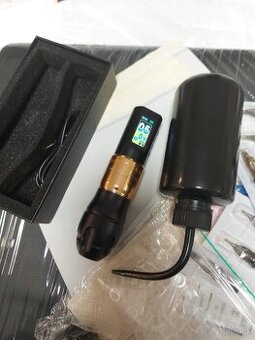 Novy tetovaci strojček+ komplet  pre začiatočníkov