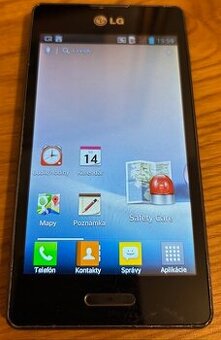 LG E460 čierny mobil