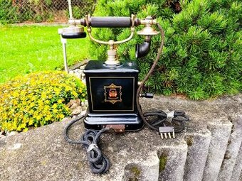 Velmi starý dánský telefon JYDSK Telefon Aktieselskab