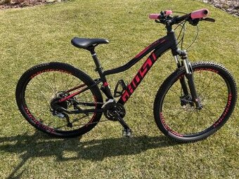 Detský bicykle GHOST, odpružená vidlica RST, Shimano Acera