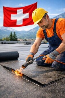 HĽADÁME IZOLATÉROV PLOCHÝCH STRIECH DO ŠVAJČIARSKA