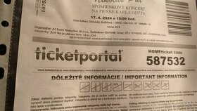 Lístky na koncert Nikolasa Puta