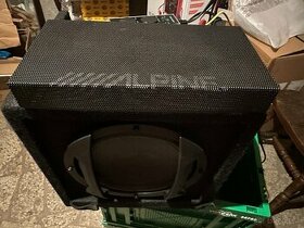 AKTÍVNY SUBWOFER ALPINE s ovládaním