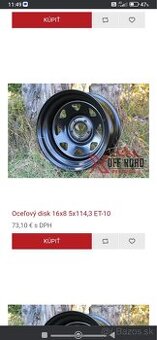 Disky r16
