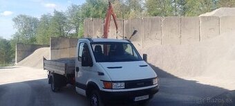 Iveco daily 2.8 3 stranny vyklapač sklapač hydraulická ruka