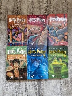 Harry Potter 1 - 6, 1. vydanie