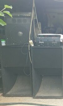 Predám zostavu BASS Celestion + satelity 2x1000W