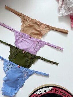Victoria’s Secret tanga nohavičky vyššia rada S