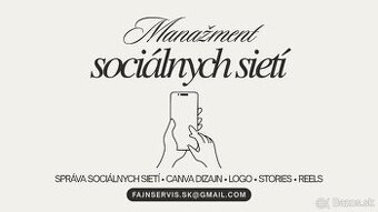 Správa sociálnych sietí a tvorba grafiky v Canve – origináln