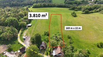 Brezová pod Bradlom – 3.800 m2 Stavebný pozemok