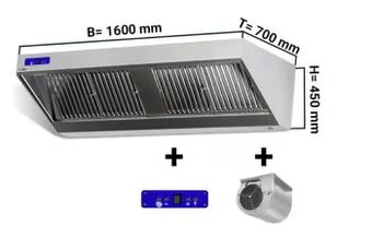Nástenný digestor 1.6x0,7