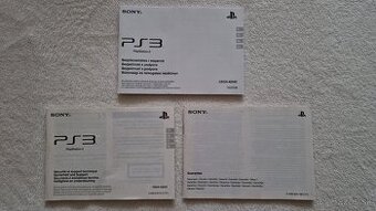 PS3 Super Slim: manuály ku konzole