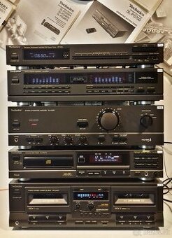 Zostava TECHNICS B01 tuner,equalizer,zosilnov,CD prehr.,deck