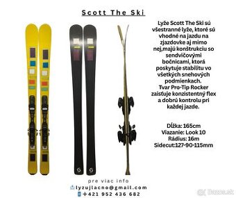 Lyže Scott The SKI 165cm