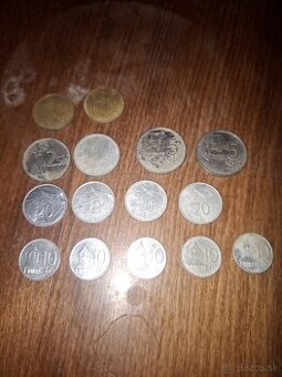 Staré mince Československa, razené v rokoch 1966 až 1999 ro
