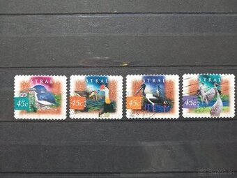Poštové známky č.1011 - Austrália - vtáci