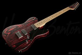 Úplne nová gitara Harley Benton TE-90FLT Red Blast