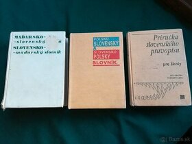 Slovníky a príručka slovenského pravopisu