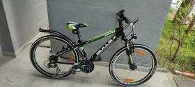 Predám detský bicykel 24 kola Bulls čierno zelený