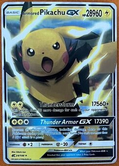 Armored Pikachu GX (Pokémon karta)
