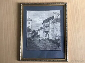 Predám grafiku - Viliam Forberger (1848-1928)