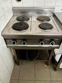 Elektricky profi sporák  Gastro zariadenie