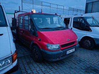 Ford Transit Valník, Long, Dvojkabína, 7-miest., 2,4TDCi