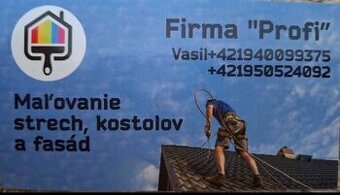 Maľovanie strechy