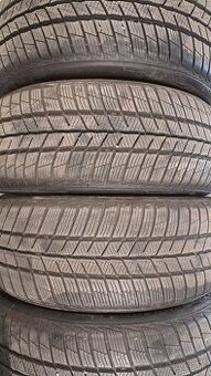 Predám 4ks jazdené zimné 205/55r17-95V Barum