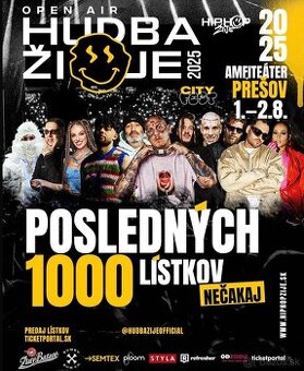 Hudba žije Prešov VIP