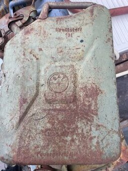 Bandaska plechová retro 10,20l